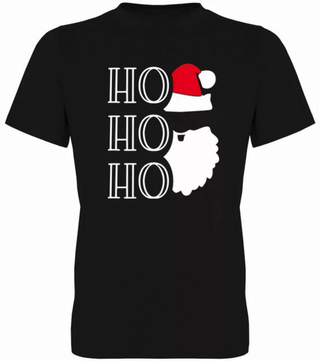 G-graphics T-Shirt HoHoHo – Santa Clause Herren T-Shirt mit trendigem Front günstig online kaufen