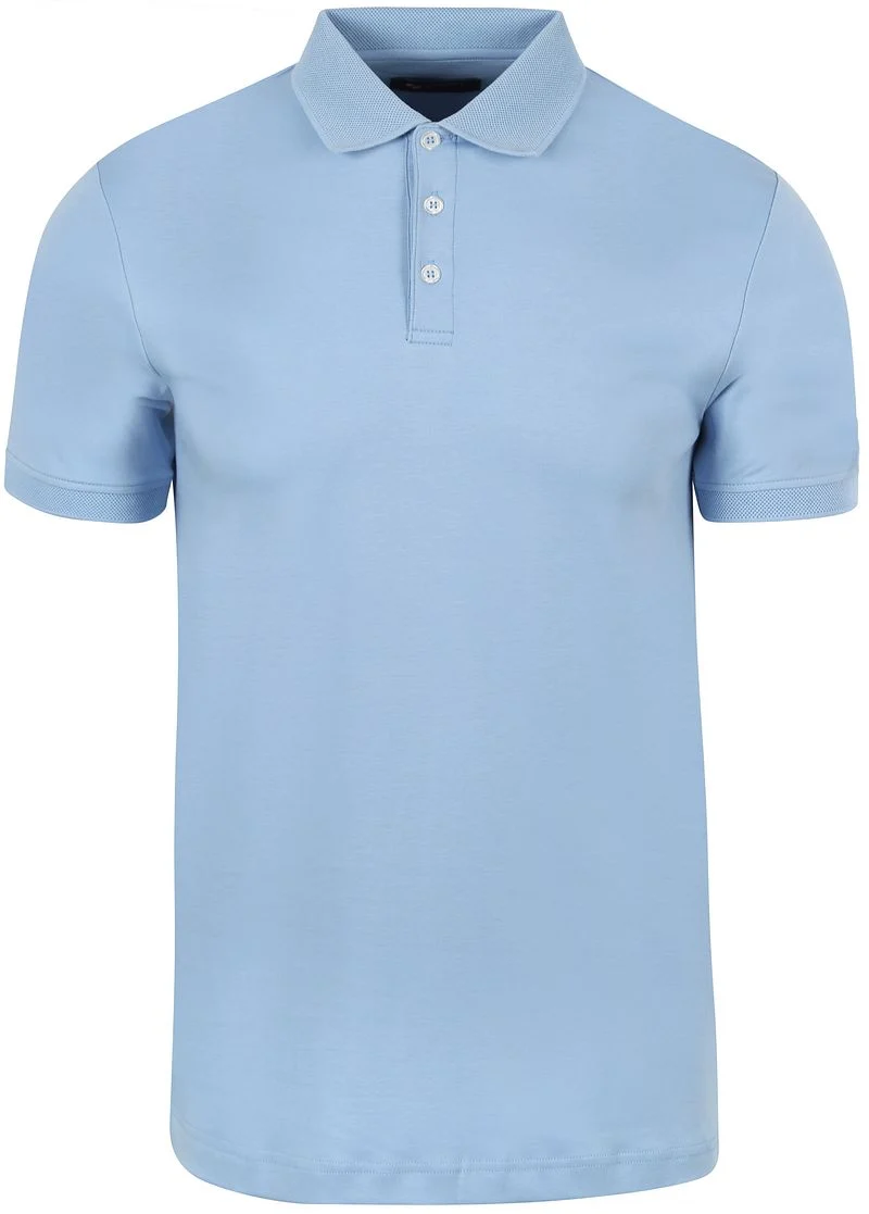 Suitable Liquid Poloshirt Hellblau - Größe XXL günstig online kaufen