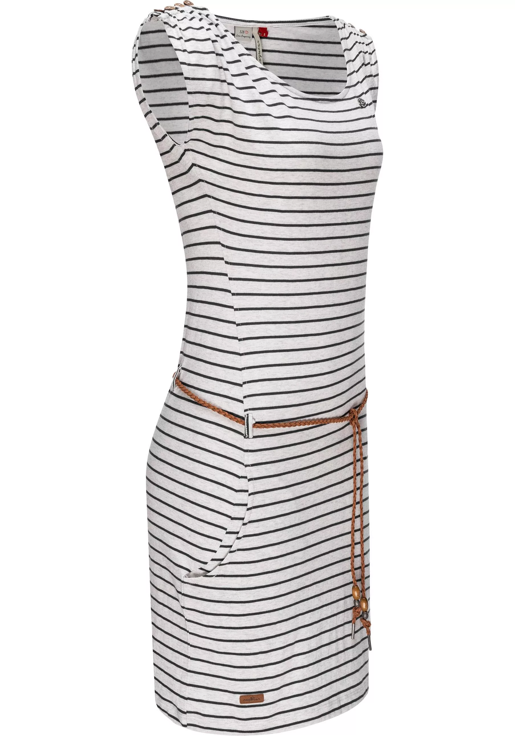 Ragwear Shirtkleid "Chego Stripes Intl." günstig online kaufen