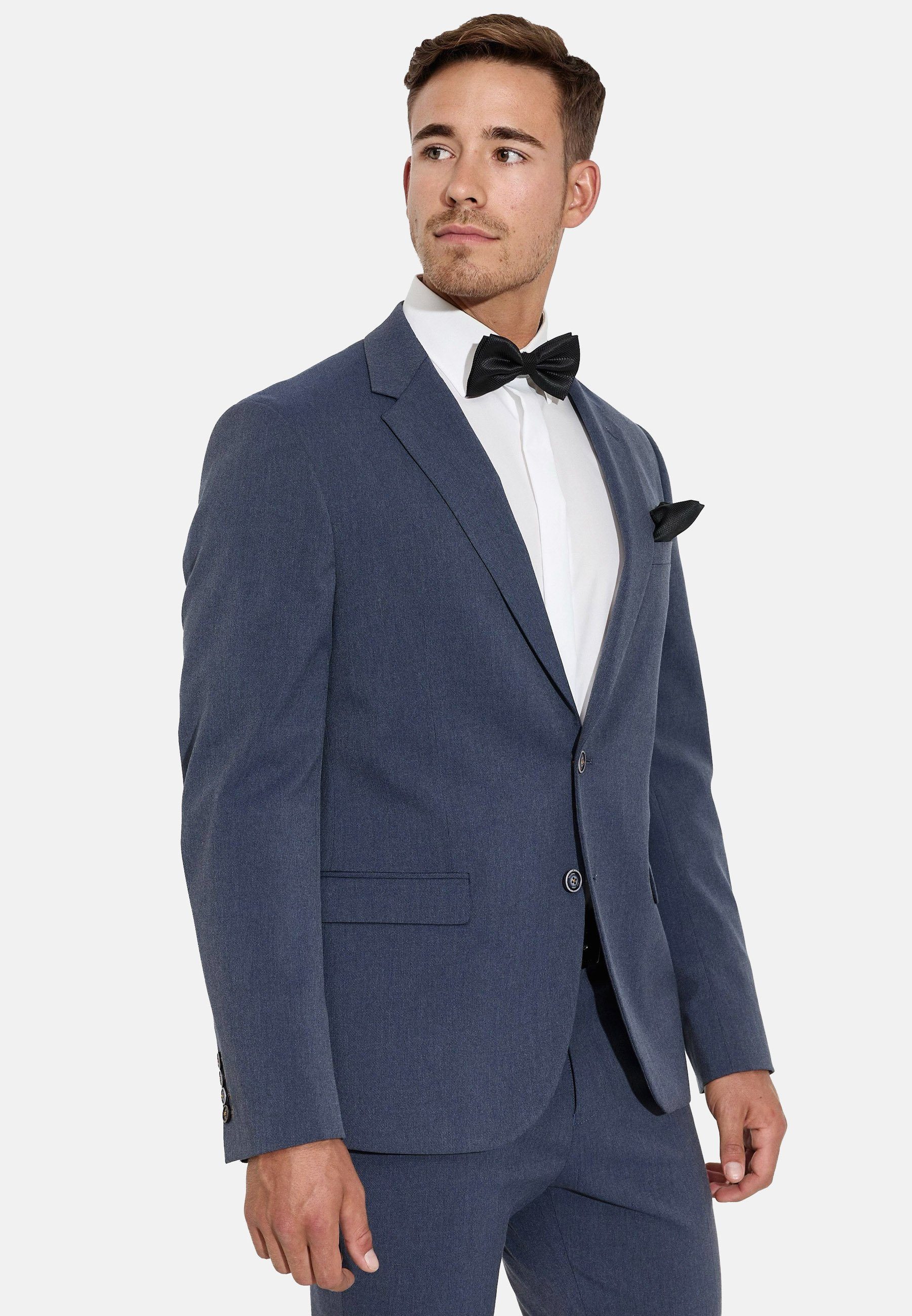 Jeff Anzugsakko George Plain mit Stretch, günstig online kaufen