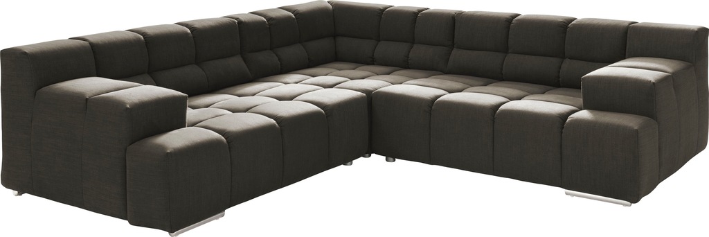 designwerk Ecksofa "Temple L-Form, tolles Designsofa", mit Sitztiefenverste günstig online kaufen