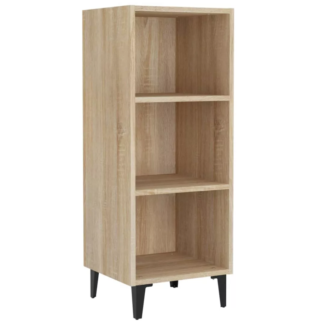 Vidaxl Sideboard Sonoma-eiche 34,5x32,5x90 Cm Holzwerkstoff günstig online kaufen