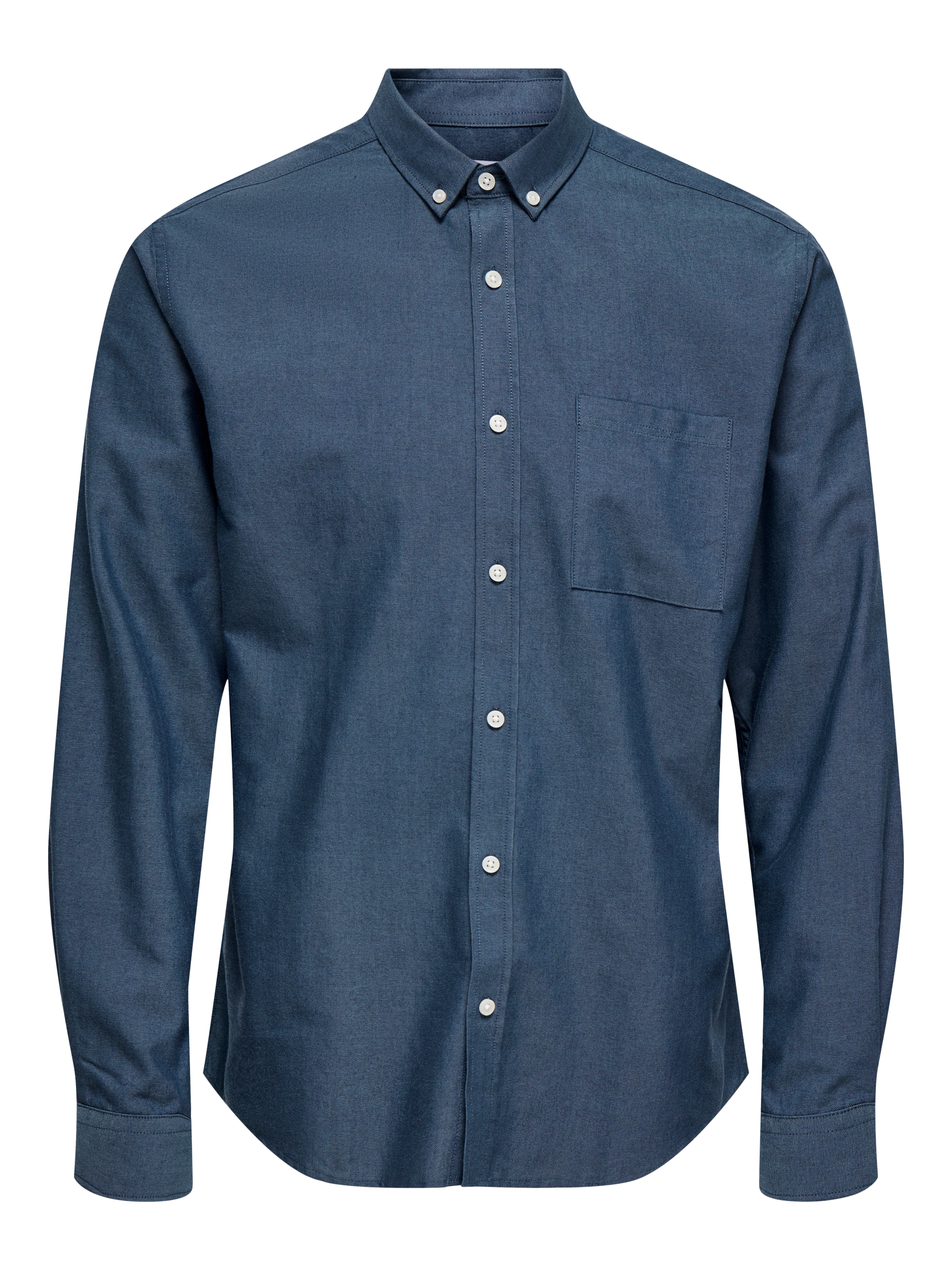 ONLY & SONS Langarmhemd "ONSALVARO SLIM LS OXFORD SHIRT NOOS" günstig online kaufen