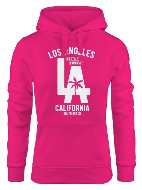 Neverless Hoodie Hoodie Damen Los Angeles California LA Palme Sweatshirt Ka günstig online kaufen