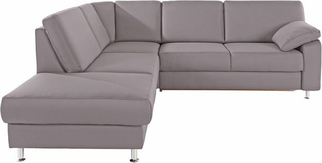 sit&more Ecksofa "Belfort L-Form", wahlweise mit Vorziehsitz und Bettkasten günstig online kaufen