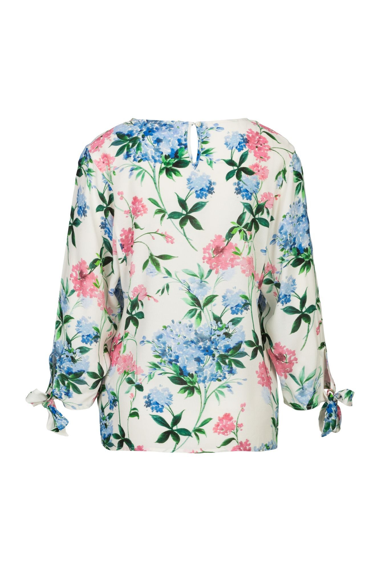 RICHROYAL Langarmbluse D-Bluse mit floraler Leichtigkeit günstig online kaufen