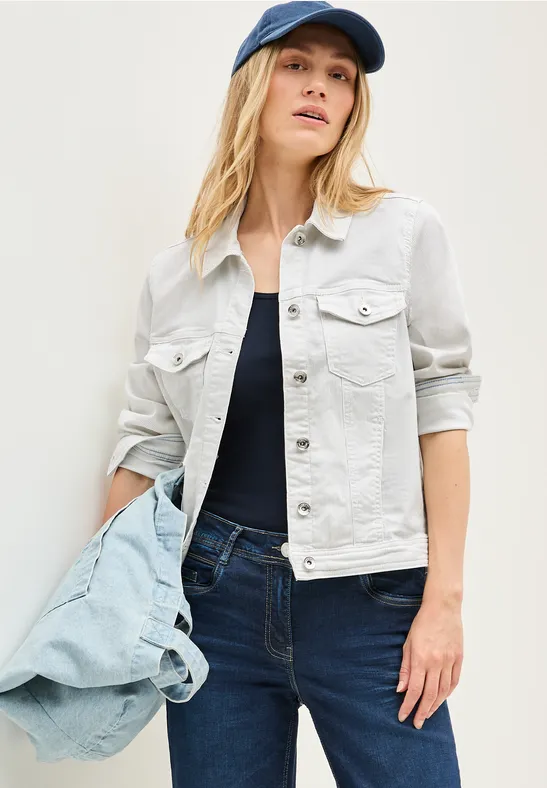 Cecil Jeansjacke, ohne Kapuze, aus Baumwolle mit Stretchanteil günstig online kaufen