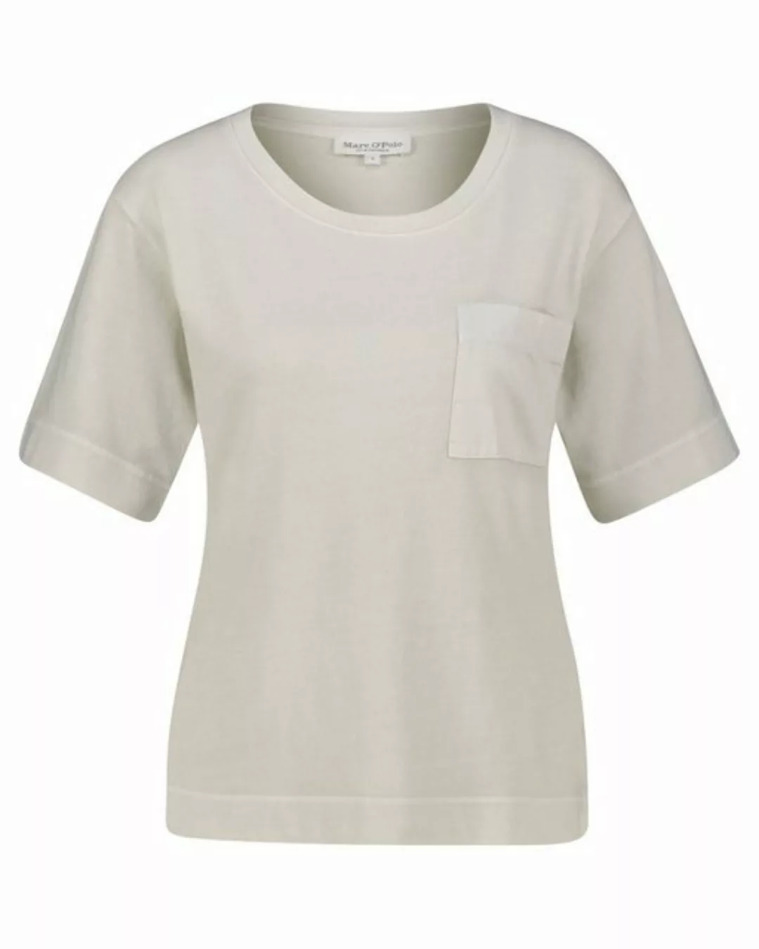 Marc O'Polo T-Shirt mit aufgesetzter Satin-Tasche günstig online kaufen