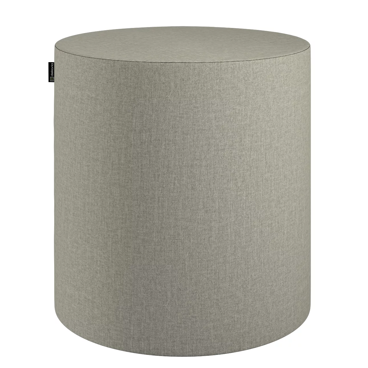 Pouf Barrel, beige- grau, ø40 cm x 40 cm, City (704-80) günstig online kaufen