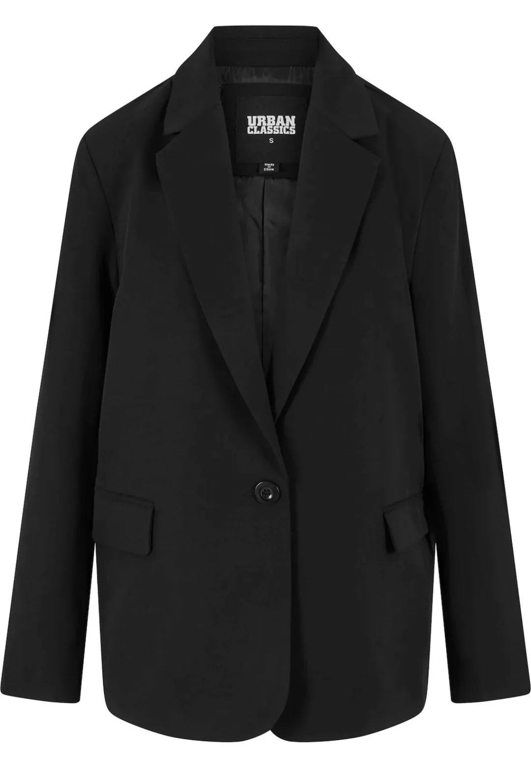 URBAN CLASSICS Allwetterjacke "Urban Classics Damen Ladies Basic Blazer", ( günstig online kaufen