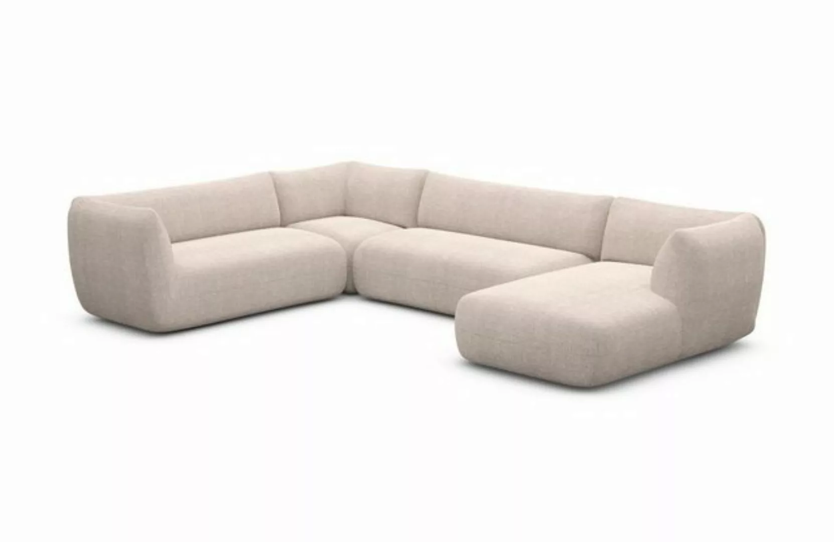 Sofa Dreams Wohnlandschaft XXL Sofa Polstersofa Stoff Stoffcouch Stoffsofa günstig online kaufen