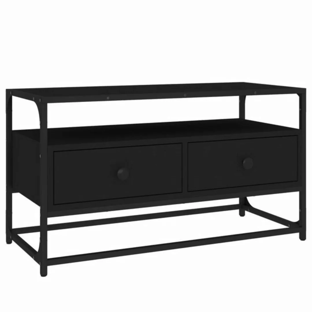 Vidaxl Tv-schrank Schwarz 80x35x45 Cm Holzwerkstoff günstig online kaufen