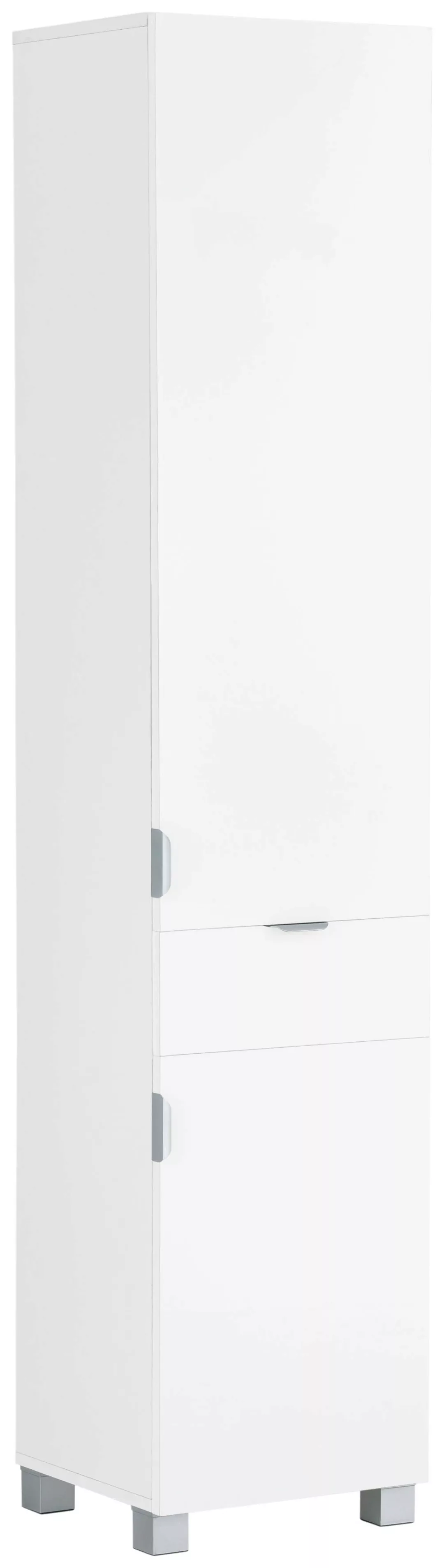 welltime Hochschrank "Lage, Badschrank, Badezimmerschrank, 38 cm breit" günstig online kaufen