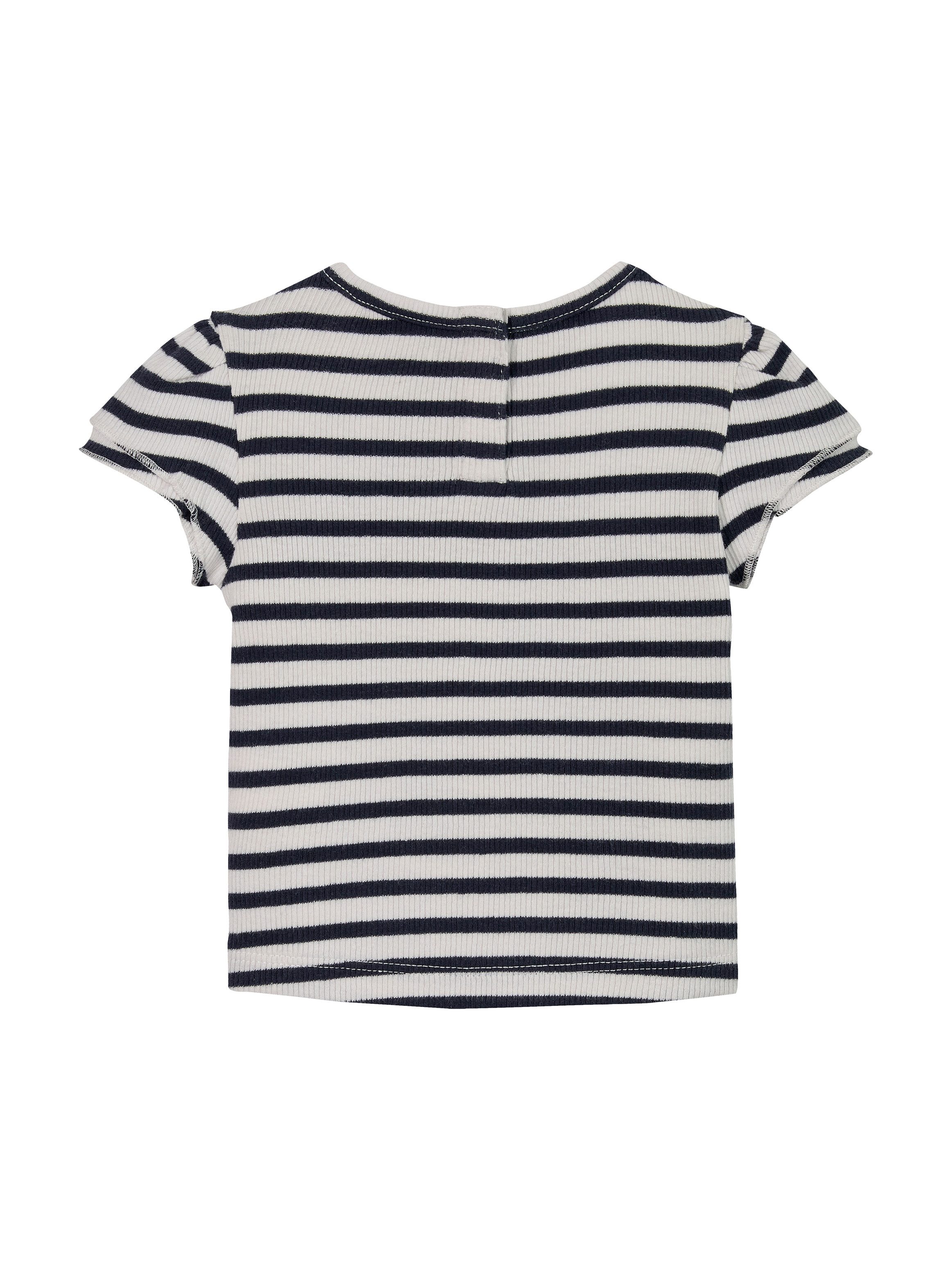 Tommy Hilfiger T-Shirt STRIPED RIB TEE günstig online kaufen