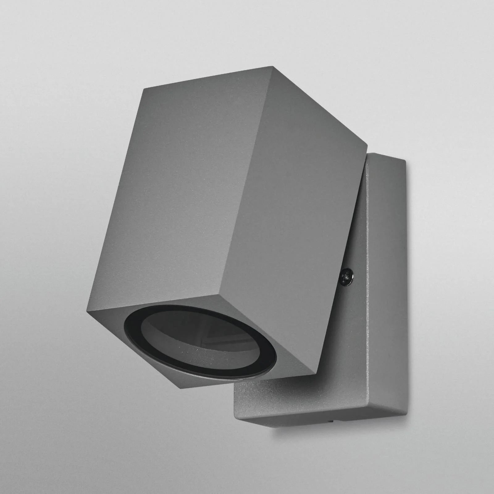 OSRAM Außenwandlampe ENDURA CLASSIC CUBE, silber Metall IP44 günstig online kaufen