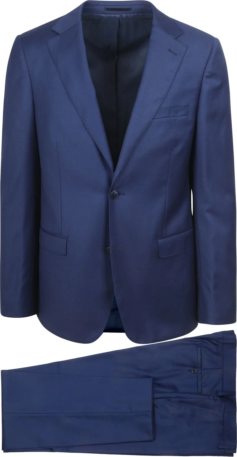 Suitable Suit Wool Royal Blau - Größe 48 günstig online kaufen