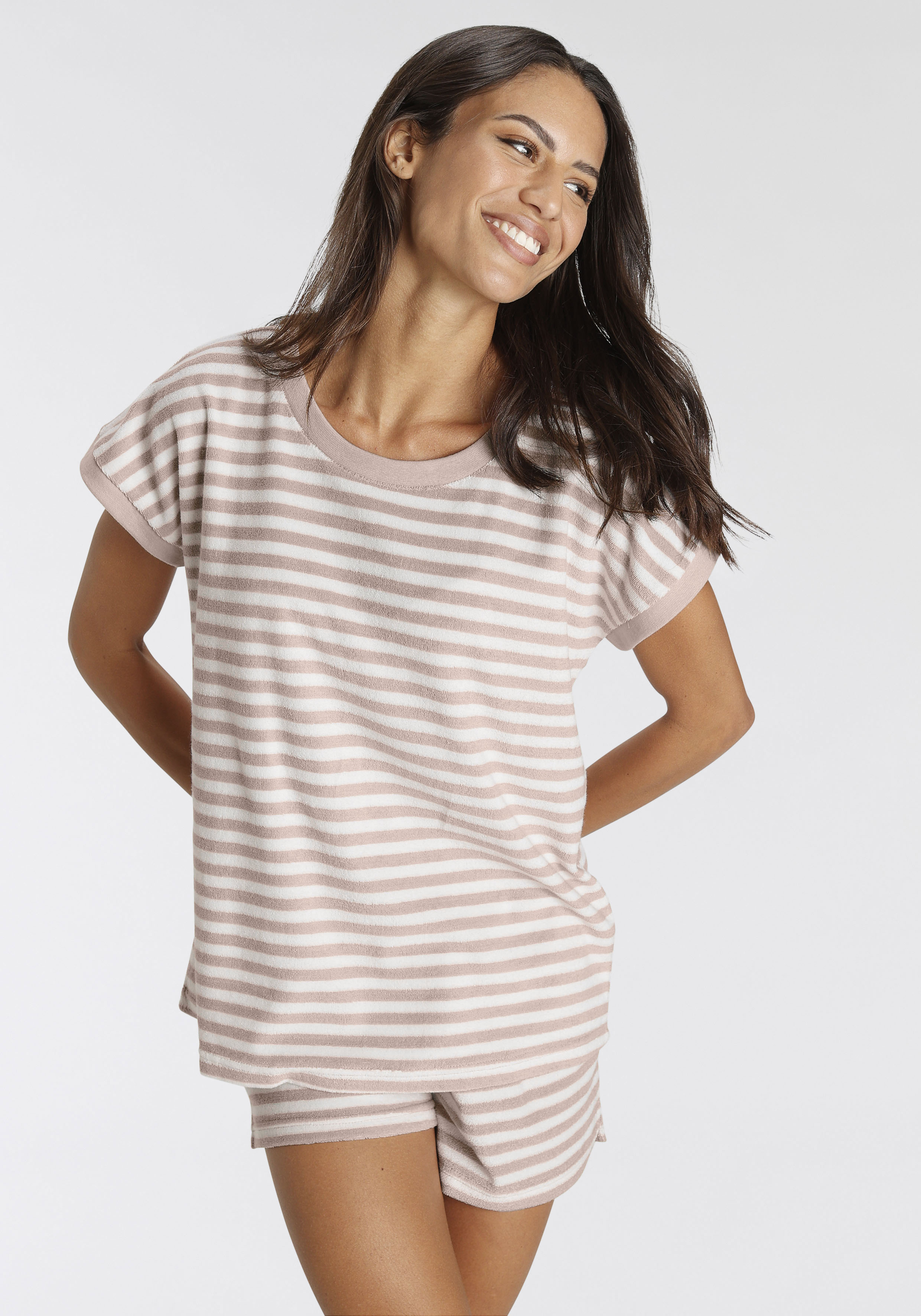 Vivance Dreams Shorty, (2 tlg.), aus weichem Frottee günstig online kaufen
