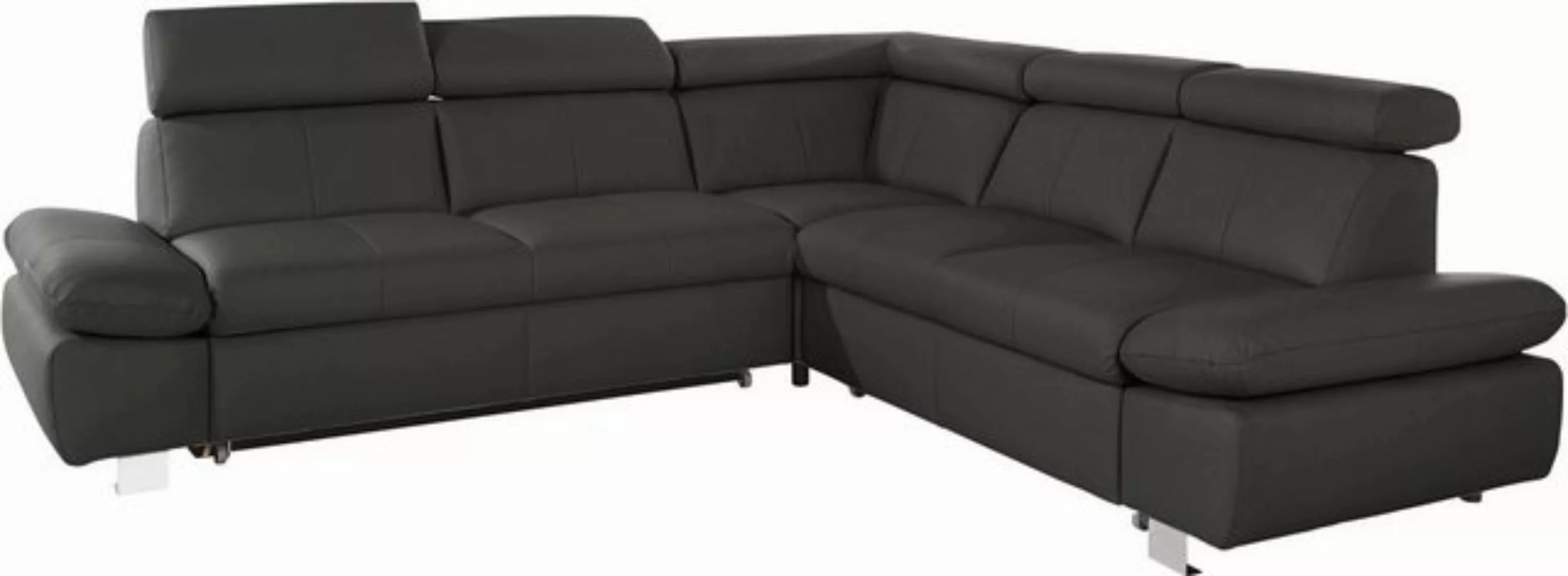 exxpo - sofa fashion Ecksofa »Happy, modern und bequem, L-Form«, inkl. Kopf günstig online kaufen