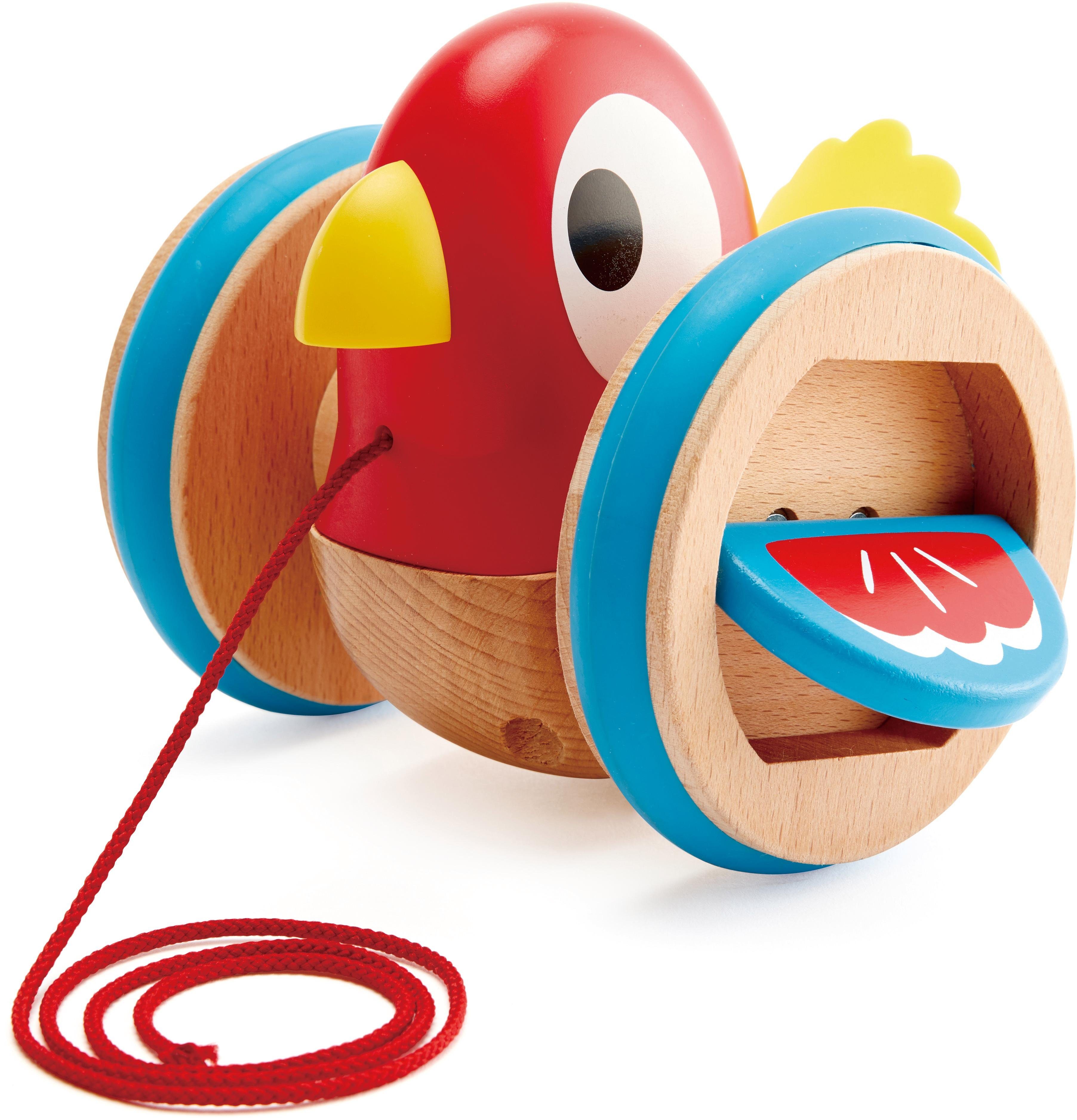 Hape Nachziehtier Nachziehvogel Viola, Bewegt beim günstig online kaufen