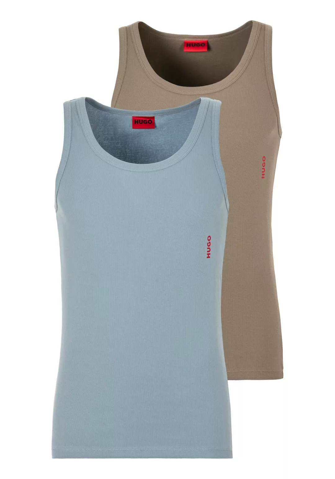 HUGO Underwear Tanktop "Twin Pack", (Packung, 2 tlg.), mit Markenlabel in K günstig online kaufen