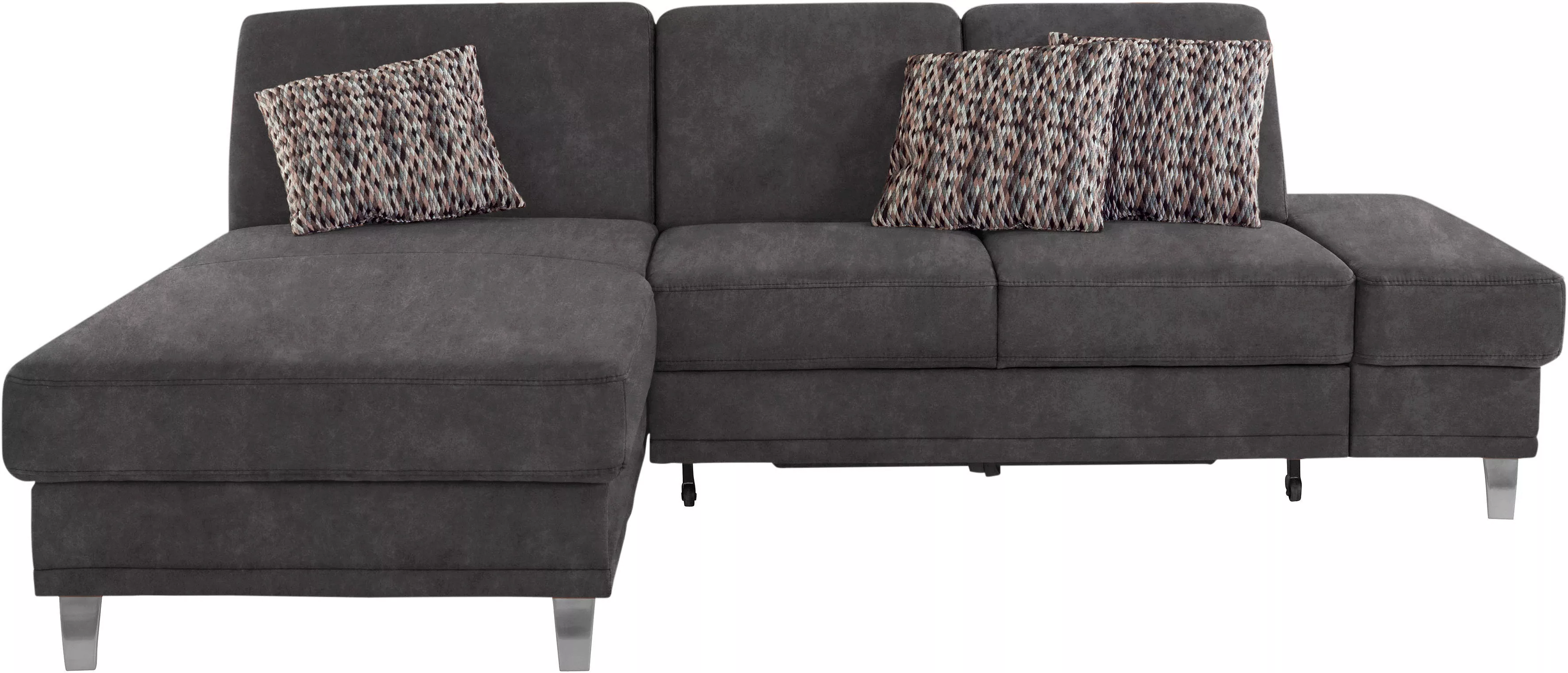sit&more Ecksofa »Clio L-Form«, wahlweise mit Bettfunktion oder Vorziehsitz günstig online kaufen