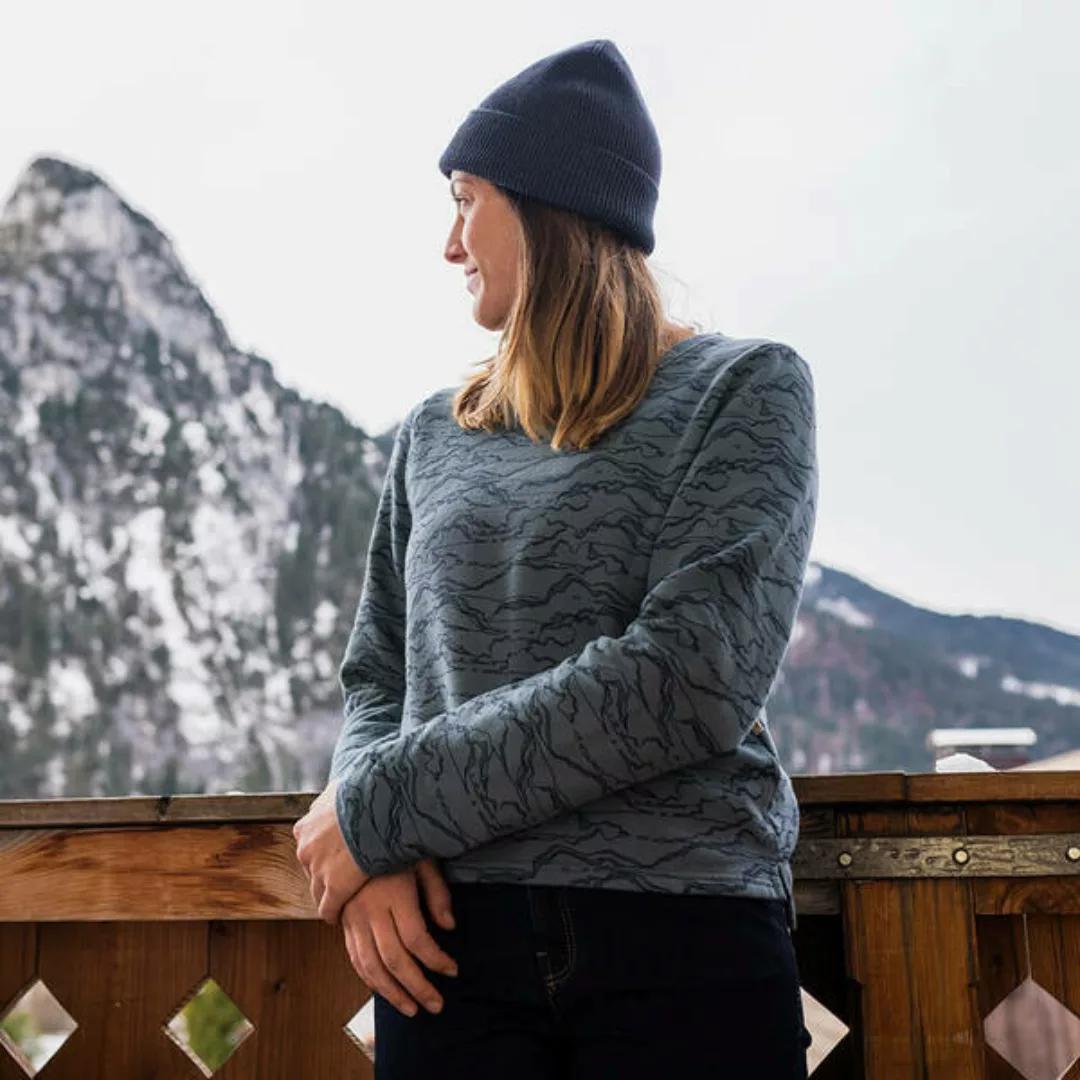 Windy Heights Sweater Damen Blau günstig online kaufen
