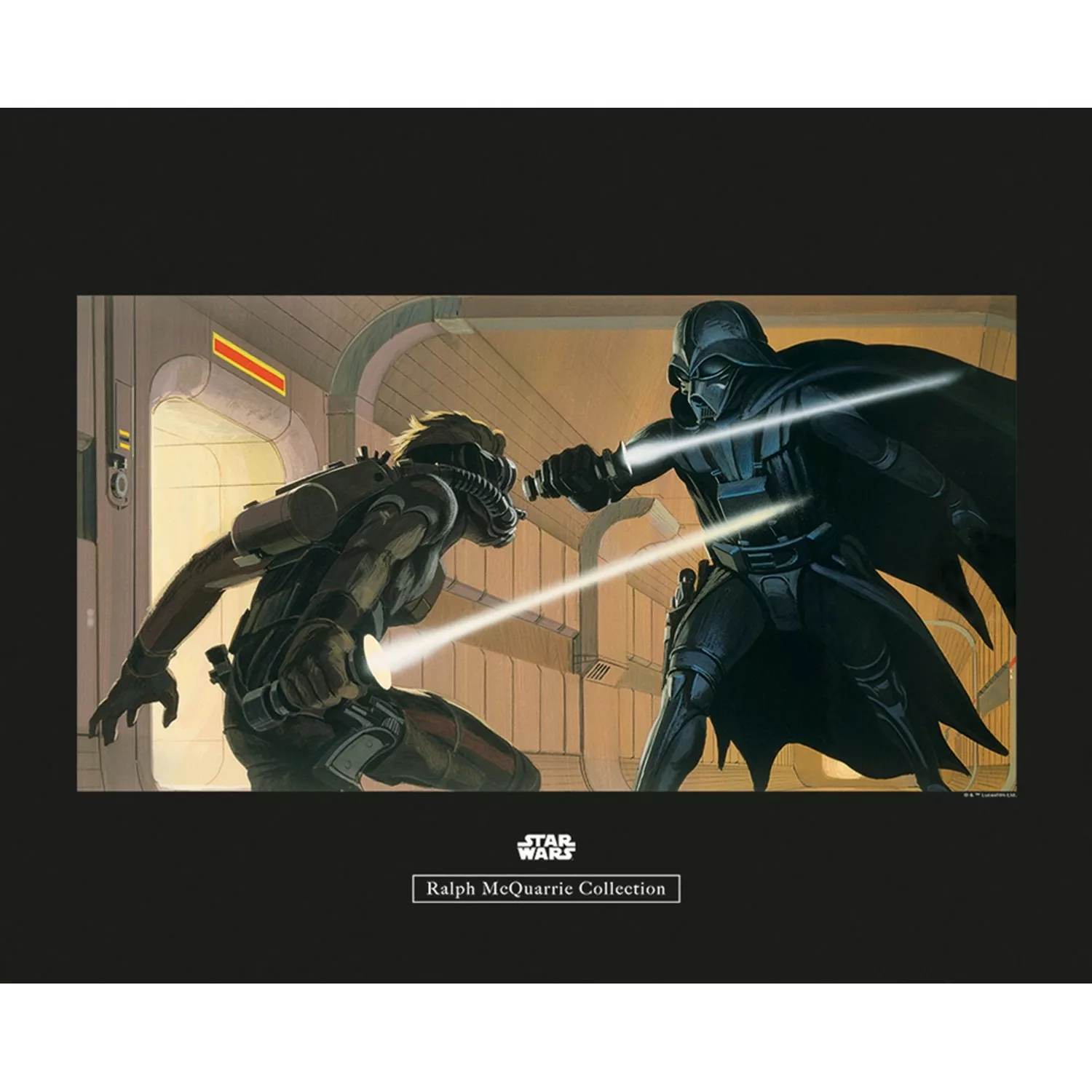 Komar Wandbild Star Wars Hallway 50 x 40 cm günstig online kaufen