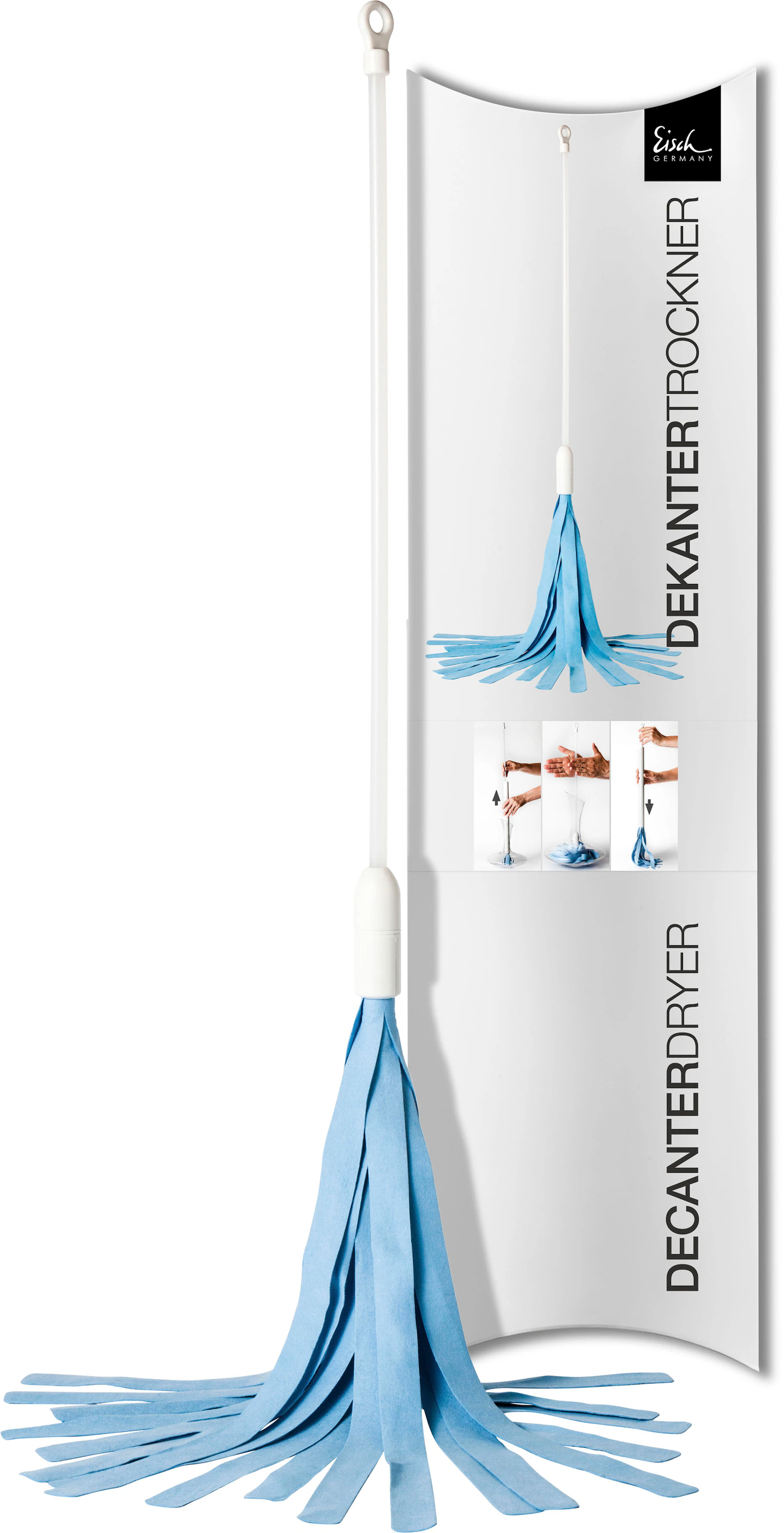 Eisch Germany Reinigungsbürste »Dekantertrockner«, Set, 3 St., aus Mikrofas günstig online kaufen