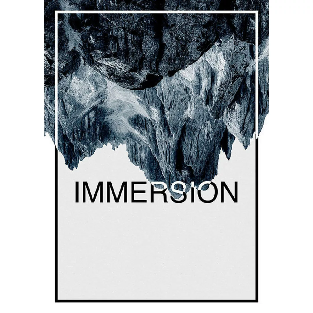 Komar Poster Immersion Steel Landschaft B/L: ca. 50x70 cm günstig online kaufen