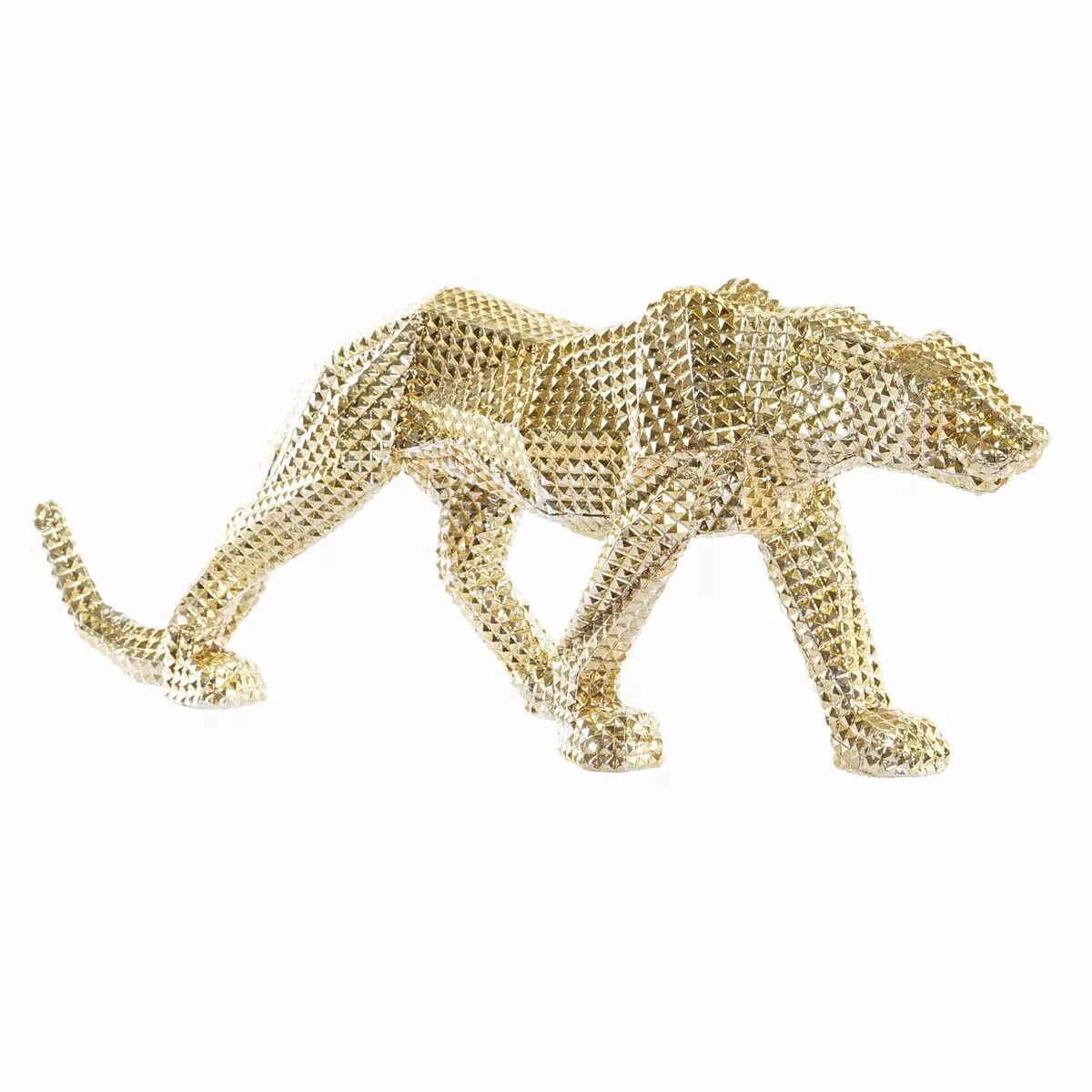 Deko-figur Dkd Home Decor Golden Leopard Harz (67 X 15,5 X 25 Cm) günstig online kaufen