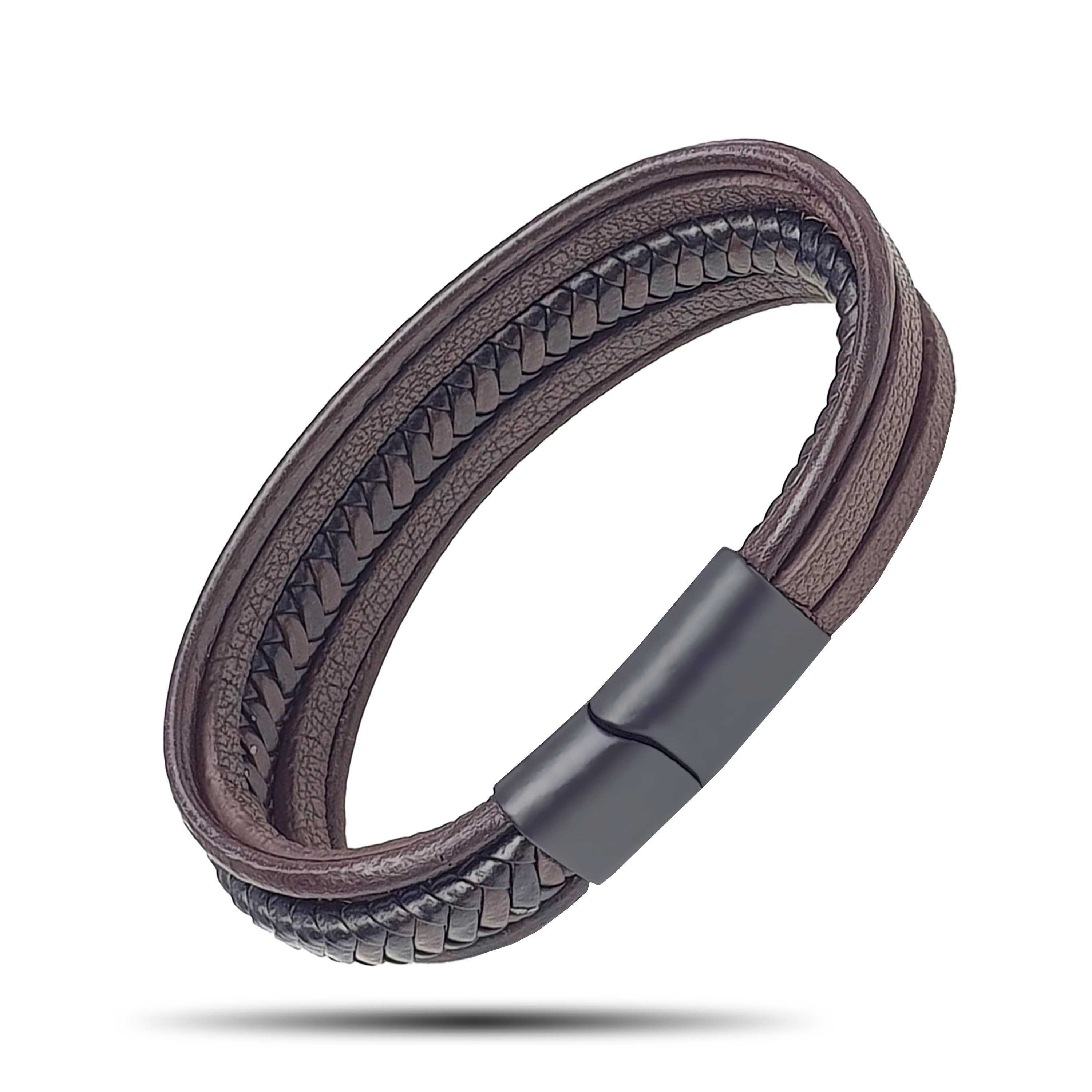 NAHLE Lederarmband Leder Armband Herrenarmband (inkl. günstig online kaufen
