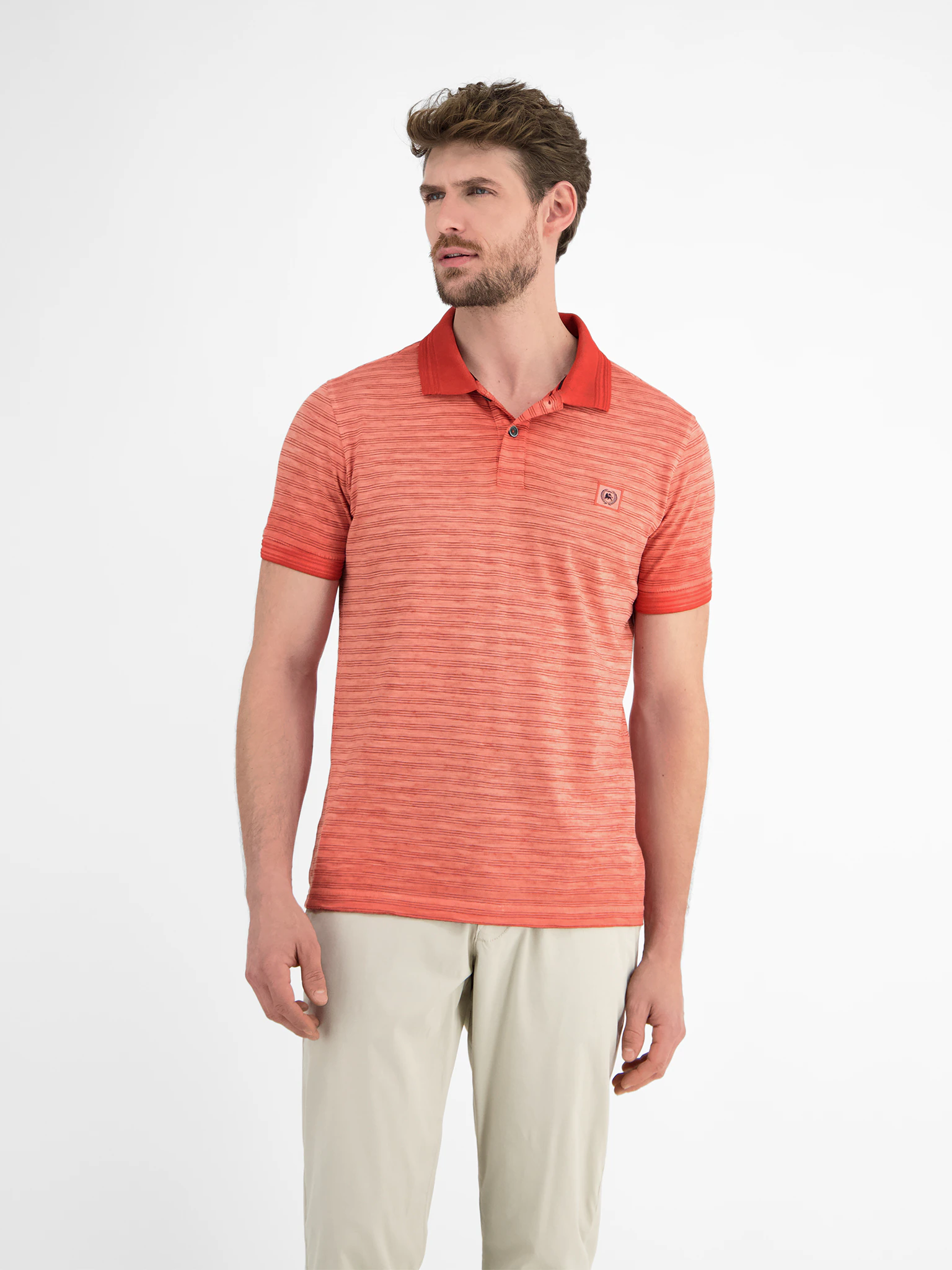 LERROS Poloshirt, mit Logo Stickerei günstig online kaufen
