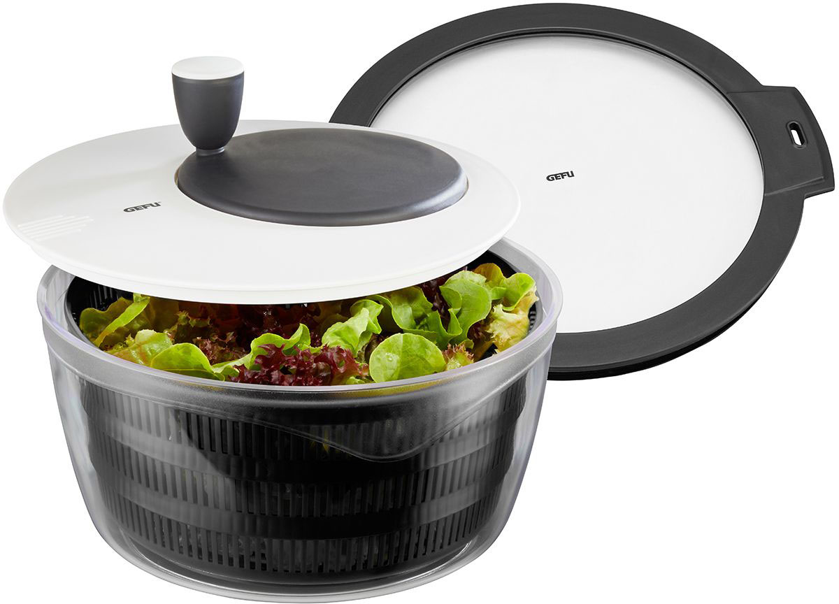 GEFU Salatschleuder »ROTARE«, (4 tlg., Schüssel, Siebeinsatz, Deckel und Fr günstig online kaufen