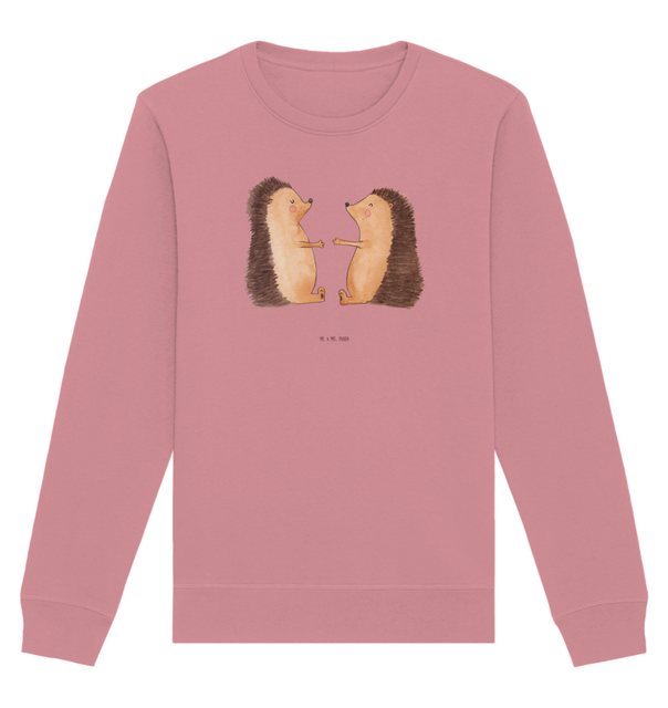 Mr. & Mrs. Panda Longpullover Größe XXL Igel Liebe - Canyon Pink - Geschenk günstig online kaufen