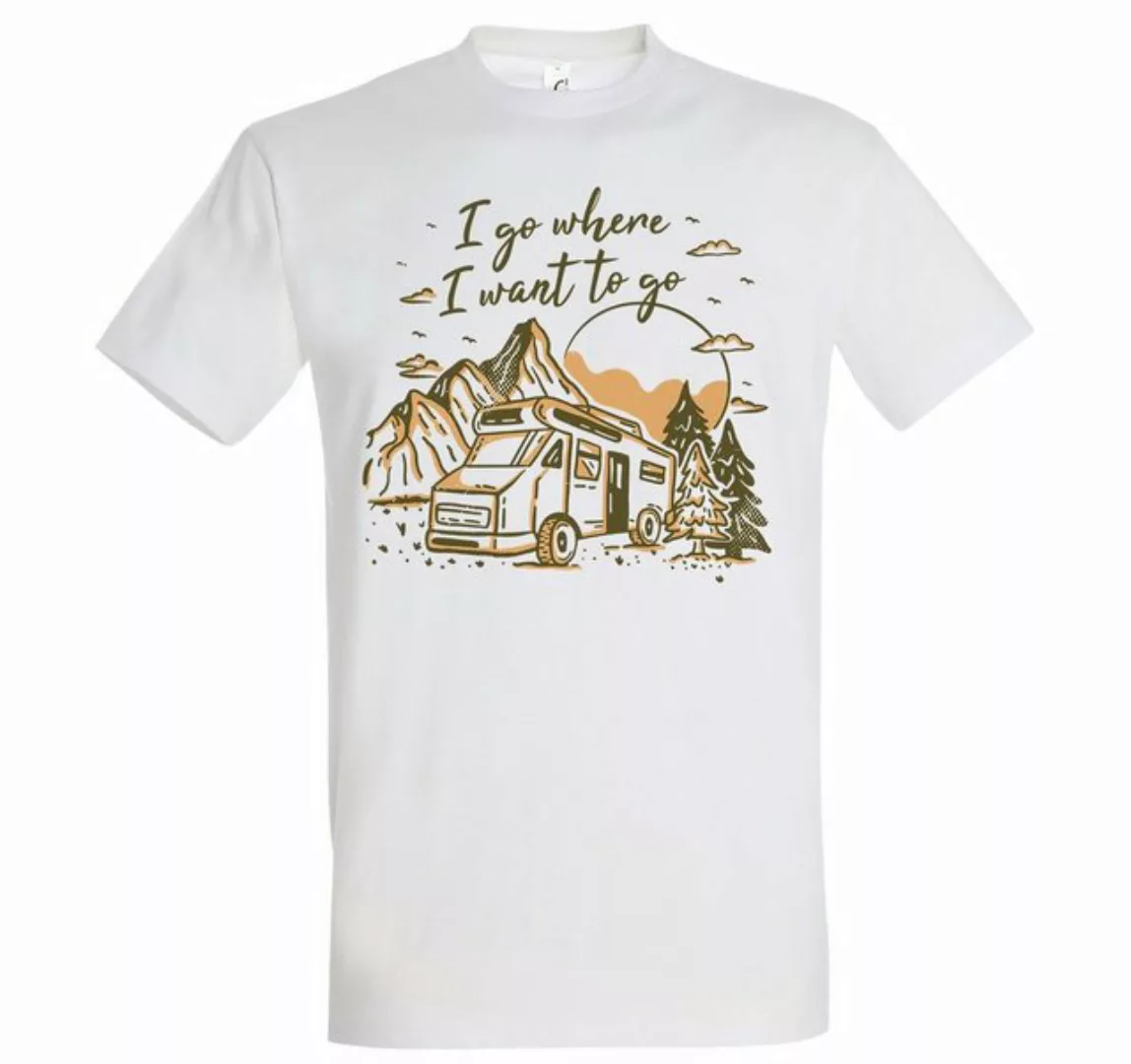 Youth Designz T-Shirt "I Go Where I Want To Go" Herren Shirt mit trendigem günstig online kaufen