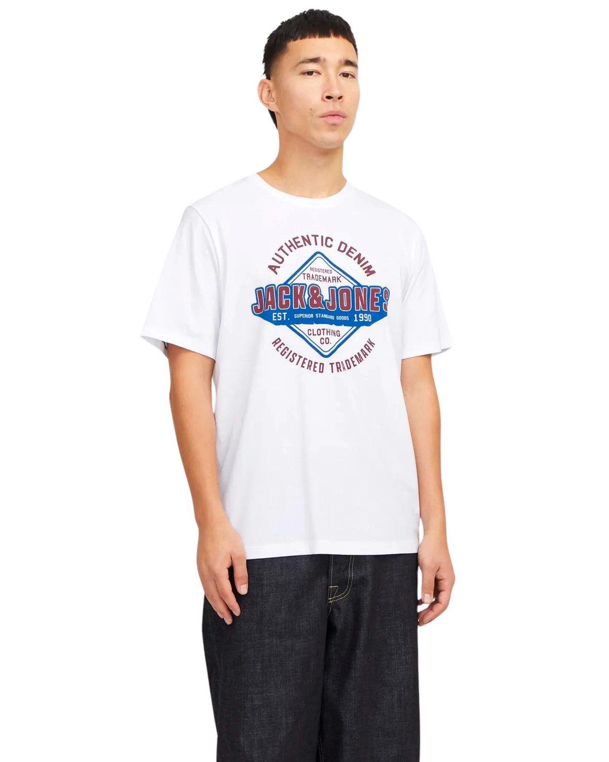 Jack & Jones Print-Shirt stilvolle Slim-Fit günstig online kaufen
