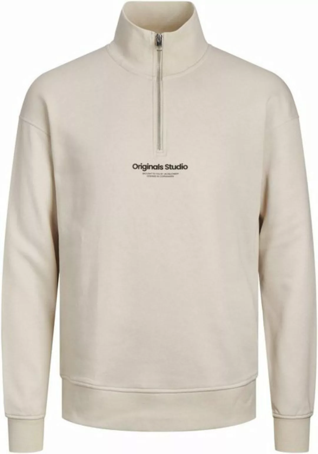 Jack & Jones Sweatshirt JORVESTERBRO SWEAT QUARTER ZIP HN NOOS günstig online kaufen