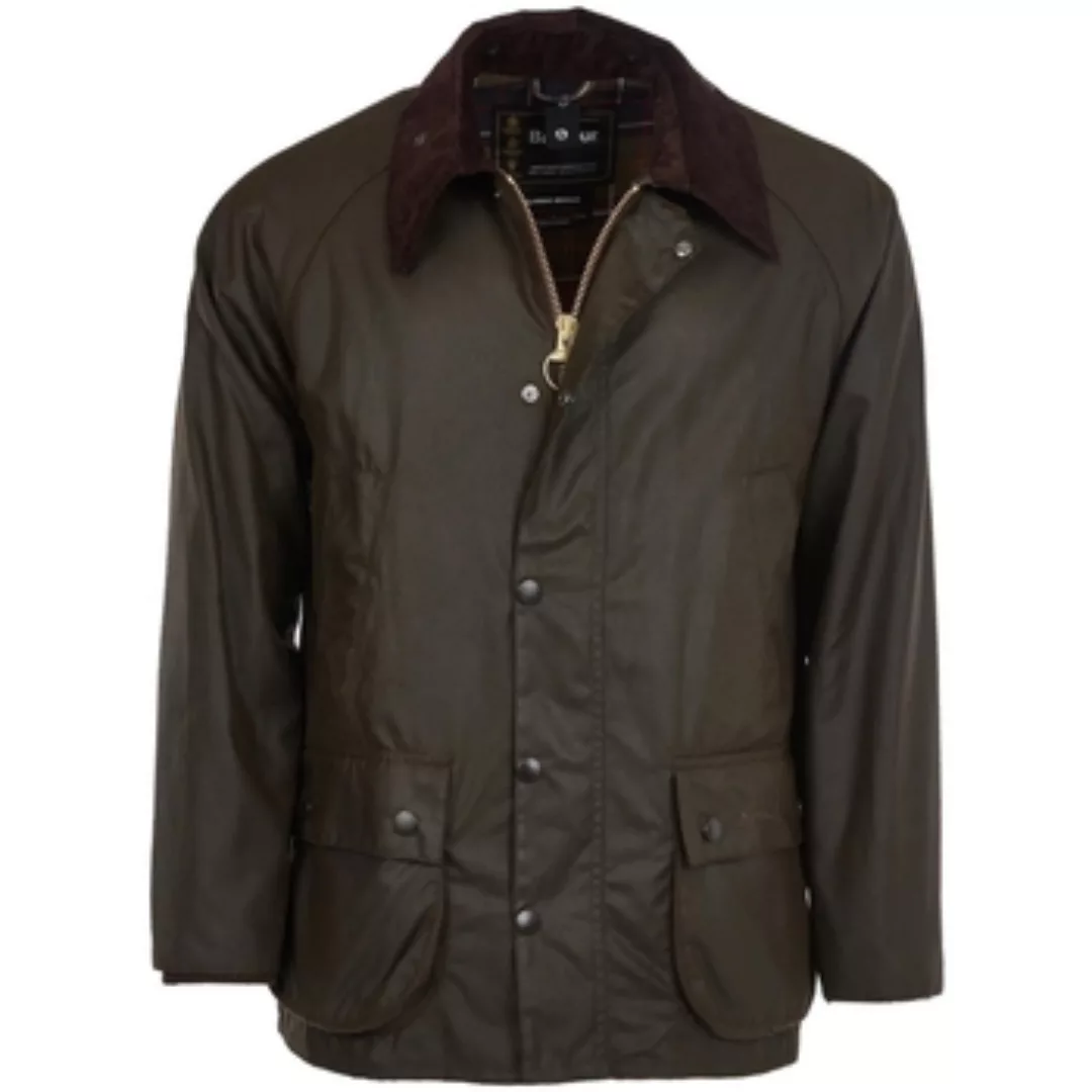 Barbour  Herrenmantel Classic Bedale Wax Jacket - Olive günstig online kaufen