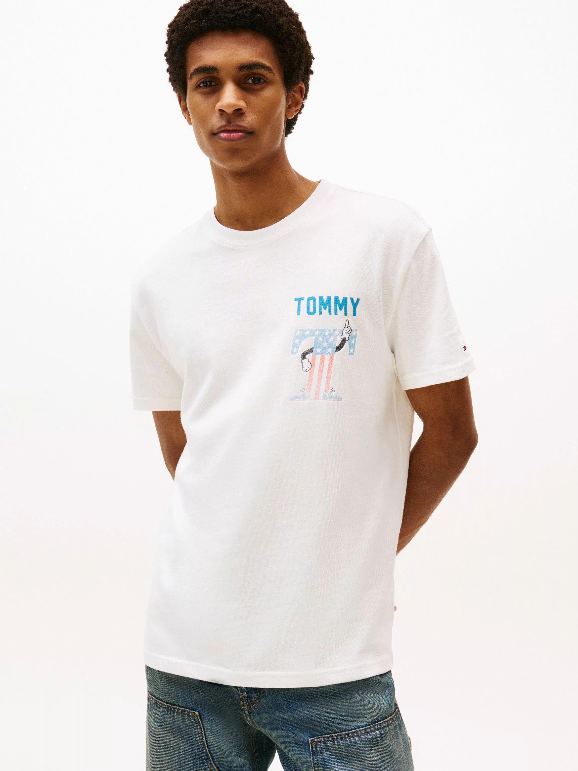 Tommy Jeans T-Shirt TJM REG USA günstig online kaufen