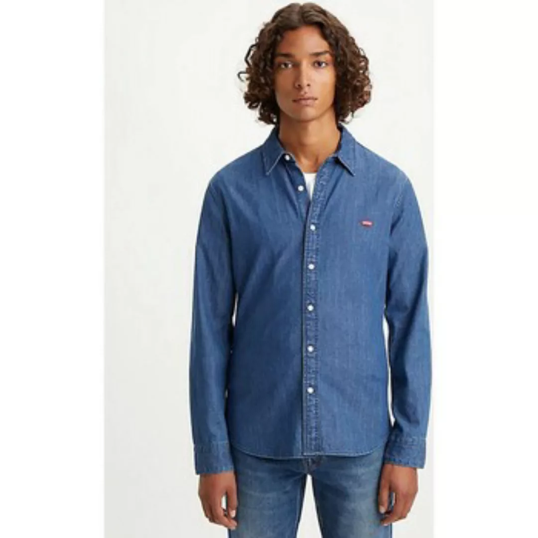 Levi's® Jeanshemd BATTERY HM SHIRT SLIM mit Logo-Badge auf der Brust günstig online kaufen