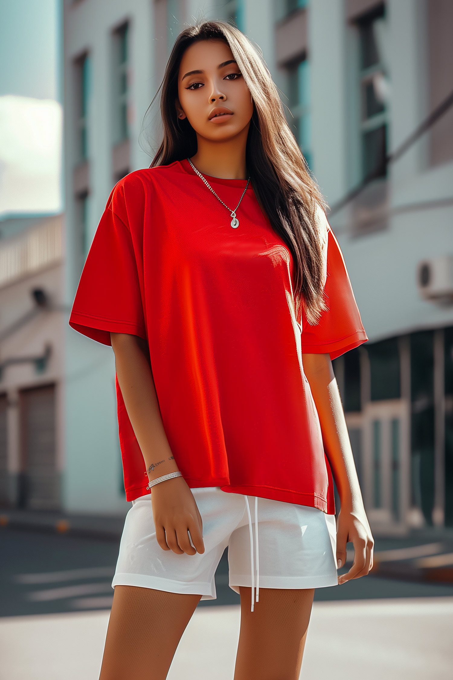 Reichstadt Oversize-Shirt Damen Oversize T-Shirt 100% günstig online kaufen