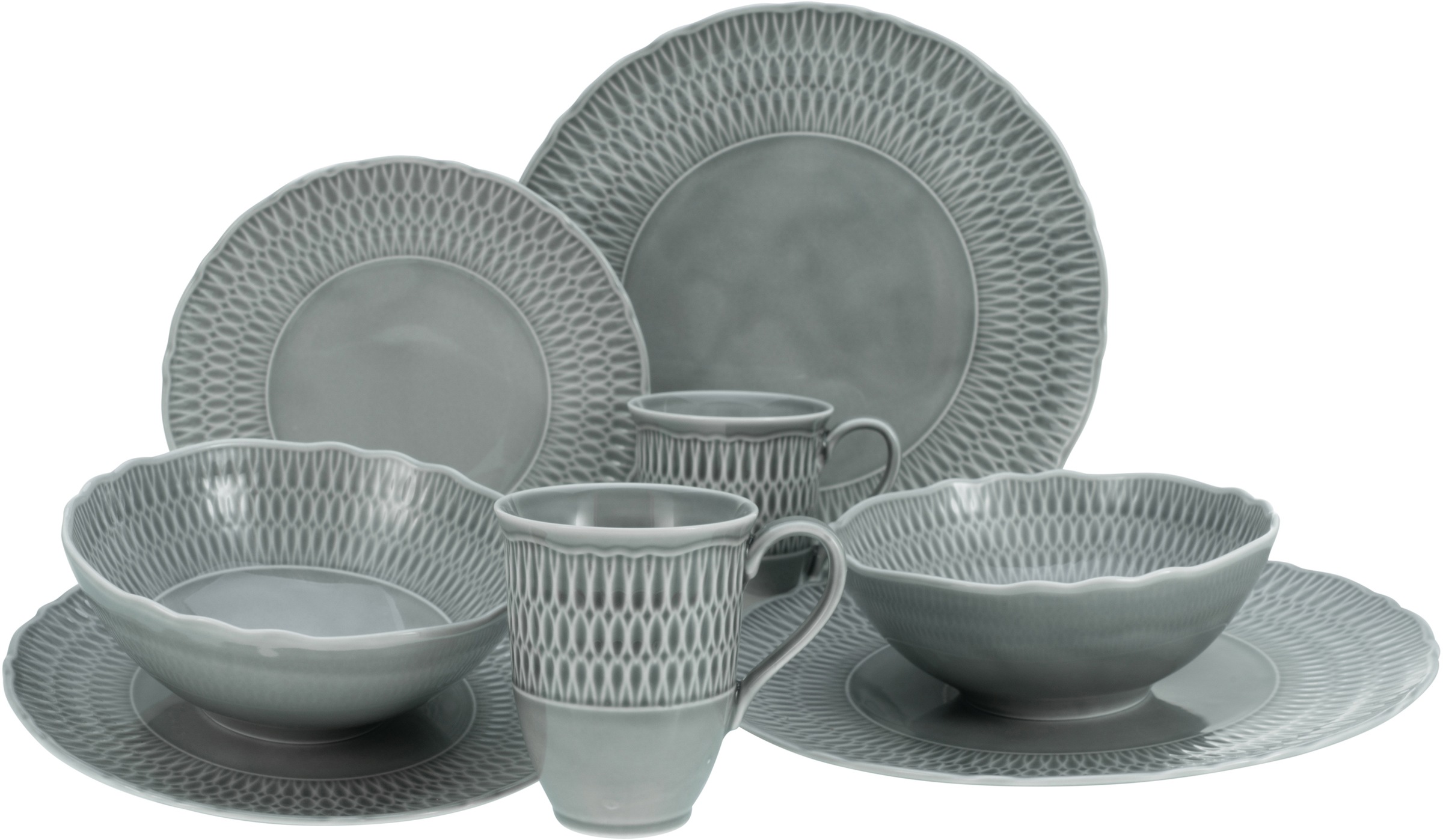 CreaTable Kombiservice »Geschirr-Set Sofia«, (Set, 8 tlg., Kaffeeservice un günstig online kaufen