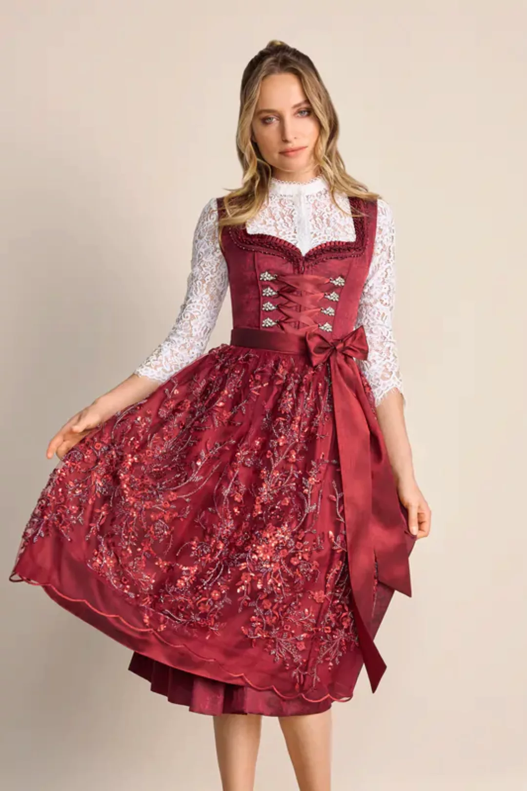 Dirndl Olive (70cm) günstig online kaufen