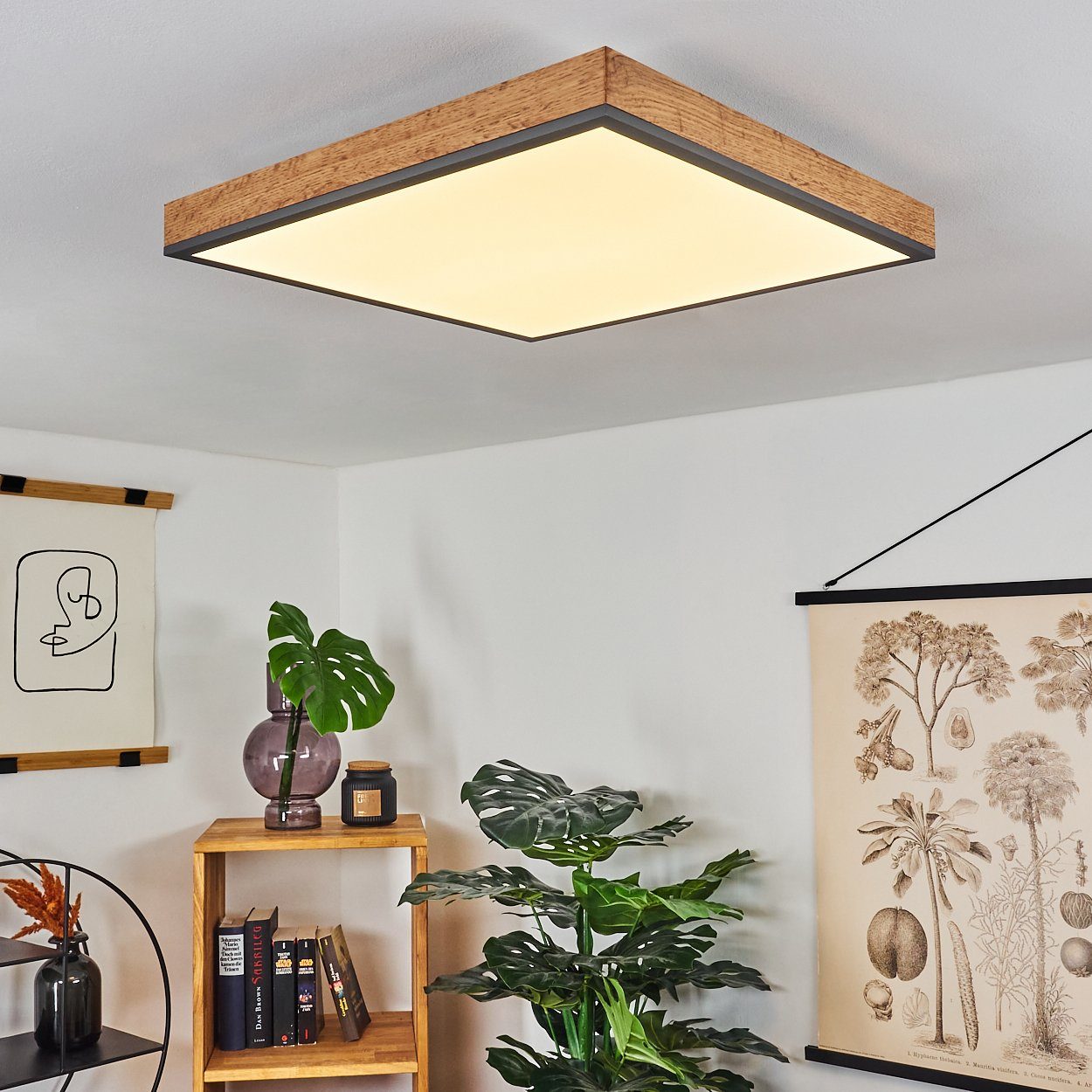 hofstein Deckenleuchte »Vacil« modernes Deckenpanel aus günstig online kaufen