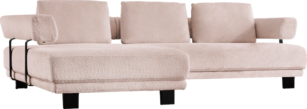 HUKLA Ecksofa "HU-HP18064 L-Form", (Set), Optional mit motorischer Vorziehb günstig online kaufen