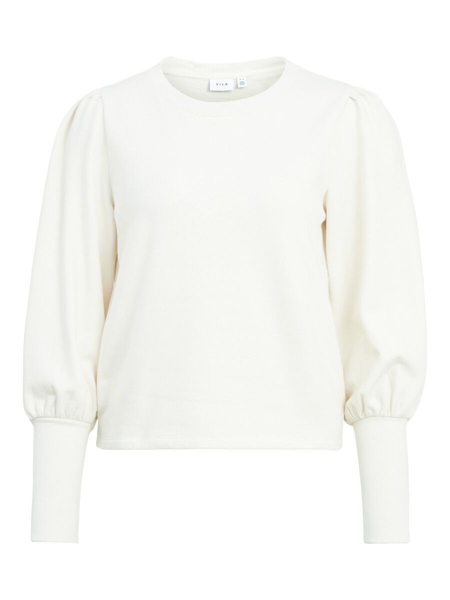 VILA Puffärmel- Sweatshirt Damen Beige günstig online kaufen