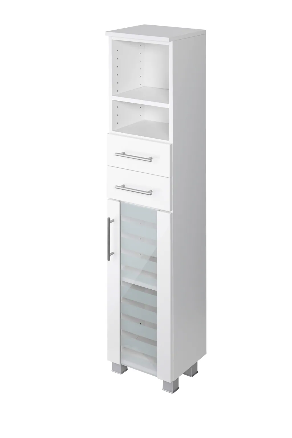 welltime Midischrank "Jaca", Breite 30 cm, mit MDF Hochglanz-Fronten günstig online kaufen