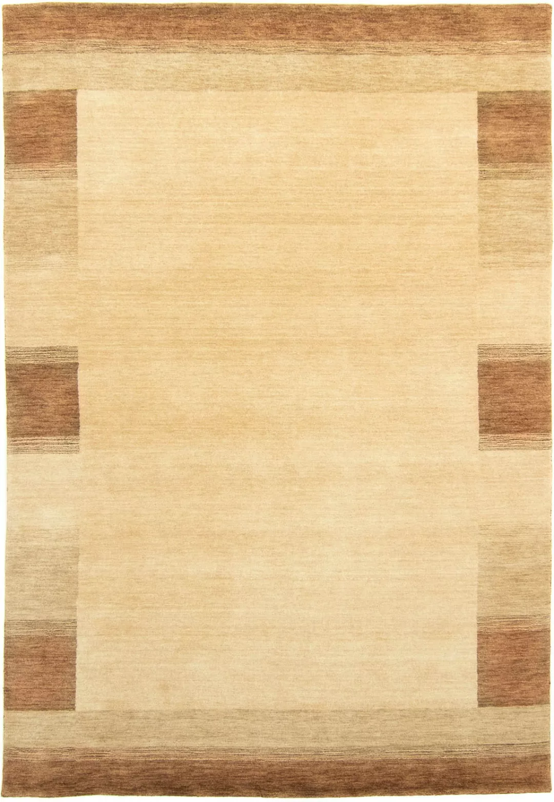 morgenland Wollteppich »Gabbeh Teppich handgewebt beige«, rechteckig günstig online kaufen