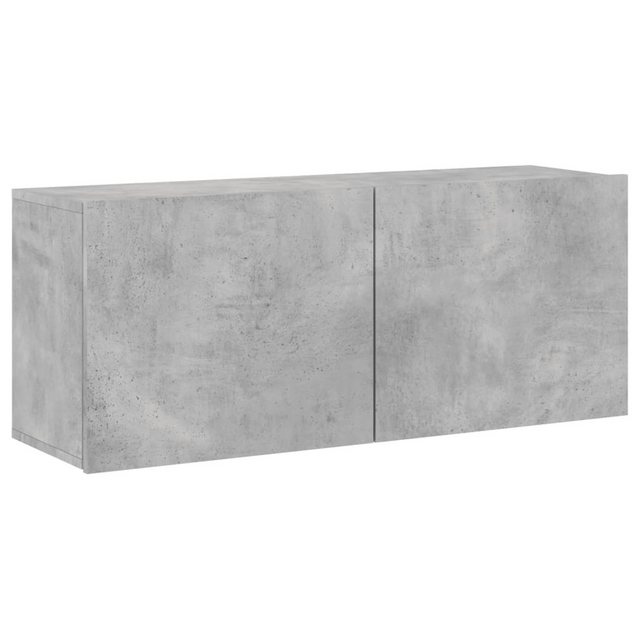 vidaXL TV-Schrank TV-Wandschrank Betongrau 100x30x41 cm günstig online kaufen