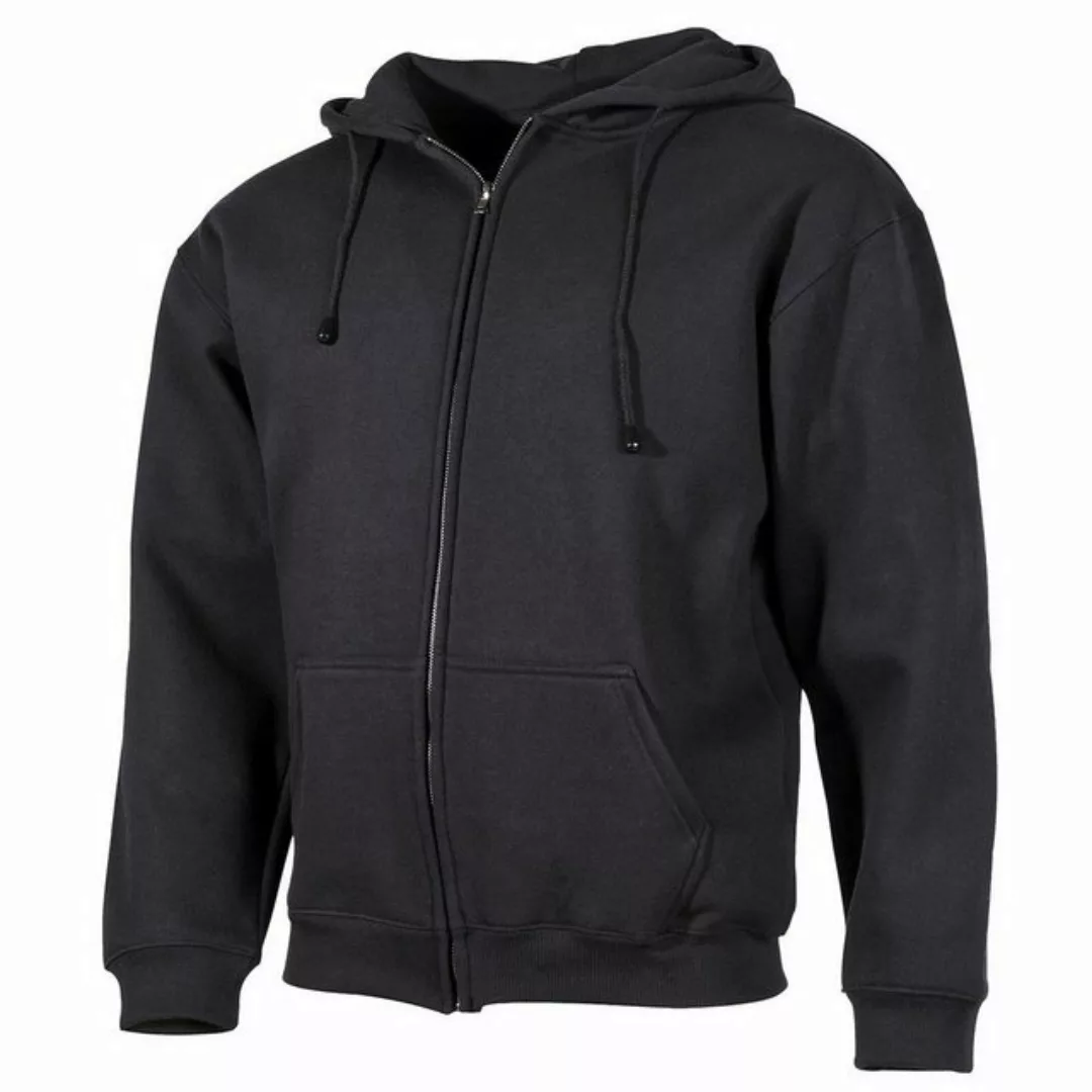 ProCompany Rundhalspullover Kapuzen Sweatshirt-Jacke, 340 g/m², schwarz XL günstig online kaufen